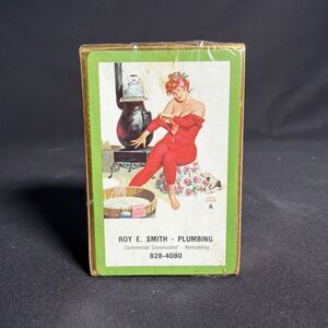 Roy E. Smith - Plumbing Playing Cards Deck Plastic Coated - Made In USA